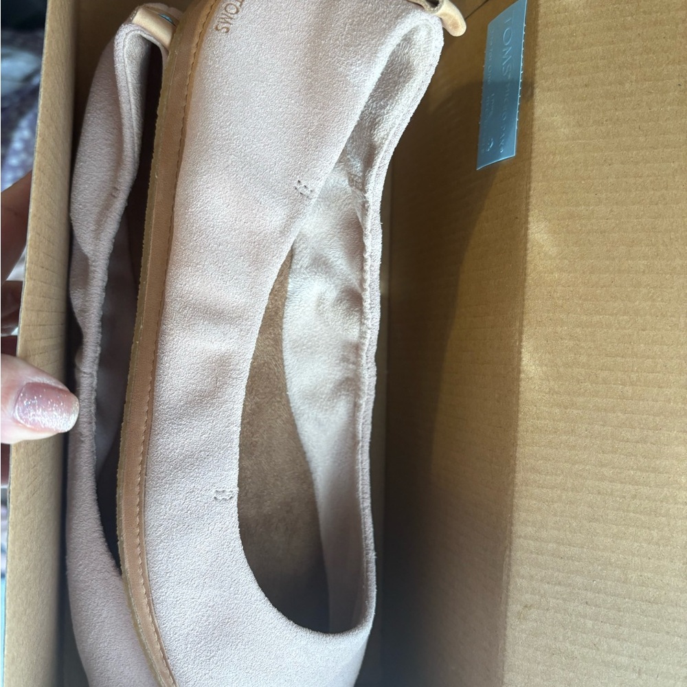 Toms Light Pink Women's Flats
